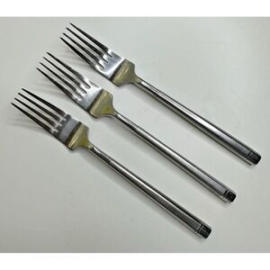 Hampton Silversmiths Ritz Stainless Flatware Dinner Forks Set of 3